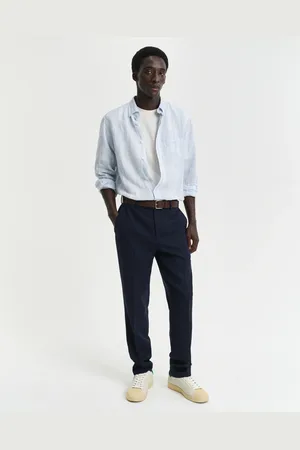 GANT Men Slim Fit Club kostuumbroek (46)
