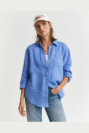 GANT Women Relaxed Fit linnen blouse (34)
