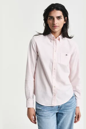GANT Women Regular Fit Classic Oxford-overhemd met strepen (34)