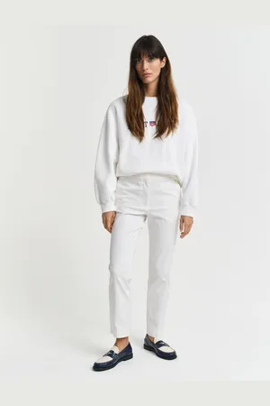 GANT Women Slim Fit Cigarette broek (34)