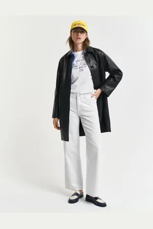GANT Women Relaxed Fit witte jeans met rechte pijpen (26)