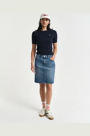 GANT Women Korte denim rok (34)