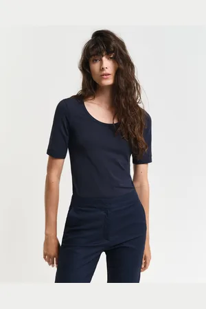GANT Women Top met ronde hals (XS)