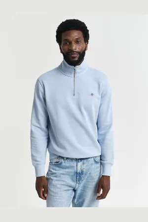 GANT Men Shield sweatshirt met korte rits (S)
