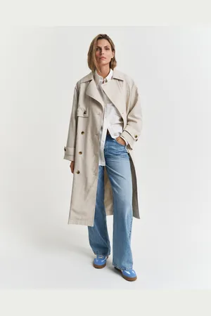 GANT Women Trenchcoat van linnenmix (XS)