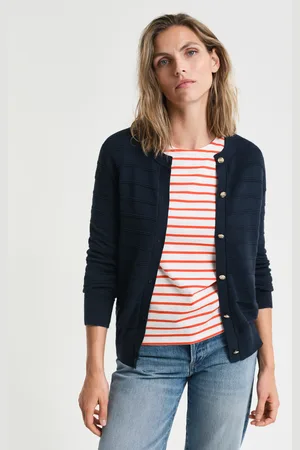 GANT Women Katoenen Textured vest (XS)