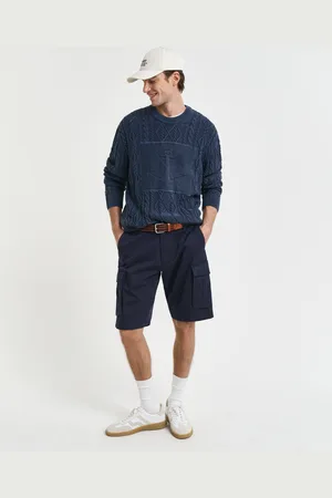 GANT Men Relaxed Fit cargoshort van keperstof (29)