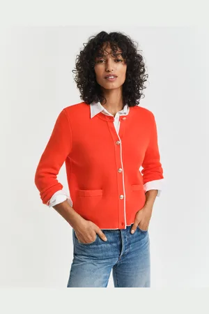 GANT Women Jack van gebreid katoen (XL)