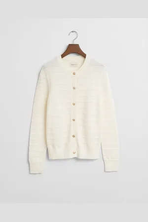 GANT Women Katoenen Textured vest (XS)