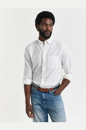GANT Men Regular Fit speciaal geverfd Archive Oxford-overhemd (S)