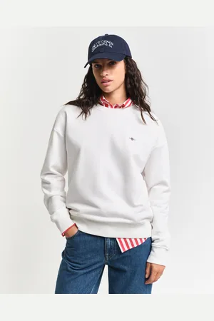 GANT Women Shield sweatshirt met ronde hals (L)