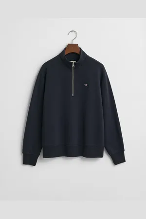 GANT Women Shield sweatshirt met korte rits (XS)