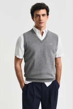 GANT Men Klassieke katoenen spencer (S)