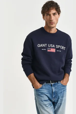GANT Men Graphic sweatshirt met ronde hals (S)