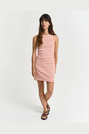 GANT Women Gestreepte tankjurk van jersey (XS)