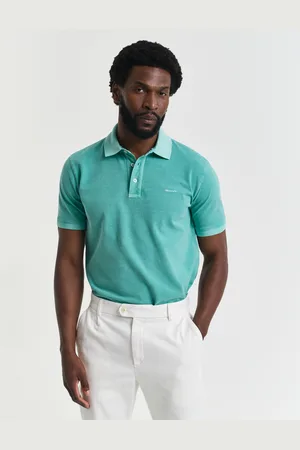 GANT Men Sunfaded piqué poloshirt (S)