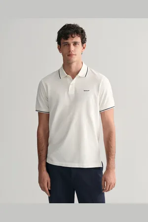 GANT Men Piqué poloshirt met randdetails (XS)