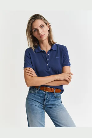 GANT Women Sunfaded piqué poloshirt (XS)