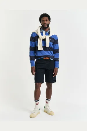 GANT Men Relaxed Fit cargoshort van keperstof (30)
