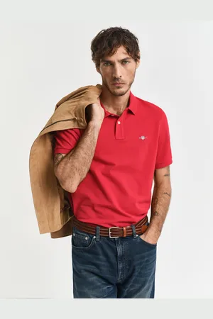 GANT Men Regular Fit Shield piqué poloshirt (S)
