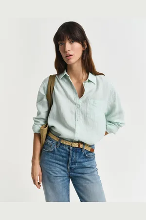 GANT Women Relaxed Fit linnen blouse (34)