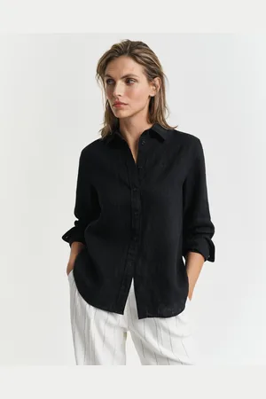 GANT Women Regular Fit linnen overhemd (34)
