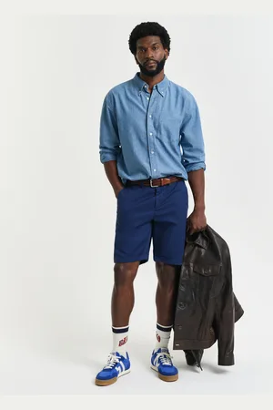GANT Men Regular Fit Sunfaded chinoshort (29)