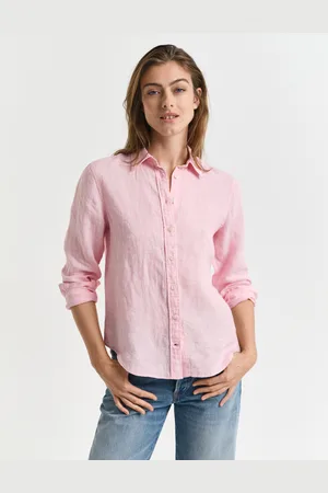GANT Women Regular Fit linnen overhemd (34)