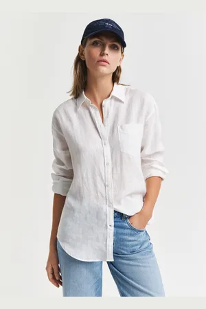 GANT Women Relaxed Fit linnen blouse (34)