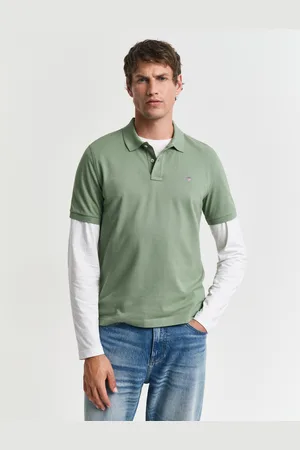 GANT Men Regular Fit Shield piqué poloshirt (S)