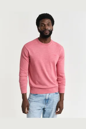 GANT Men Sunfaded sweater met ronde hals (S)