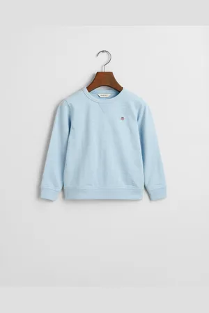 GANT Kids Kids Shield sweatshirt met ronde hals van onregelmatig katoen (92)