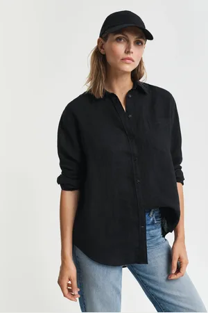 GANT Women Relaxed Fit linnen blouse (34)