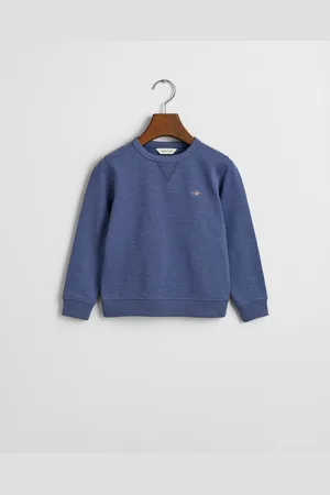 GANT Kids Kids Shield sweatshirt met ronde hals van onregelmatig katoen (92)