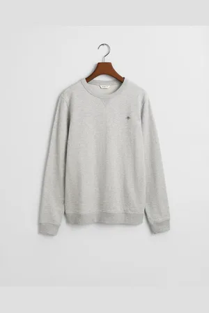 GANT Teens Teens Shield sweatshirt met ronde hals van onregelmatig katoen (134/140)