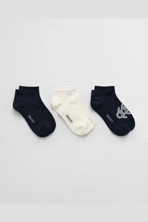 GANT Women Set van drie paar Monogram enkelsokken (36-38)