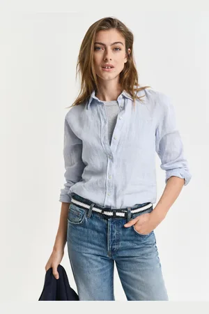 GANT Women Regular Fit linnen overhemd (34)