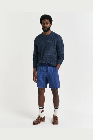 GANT Men Relaxed Fit linnen Resort short (30)