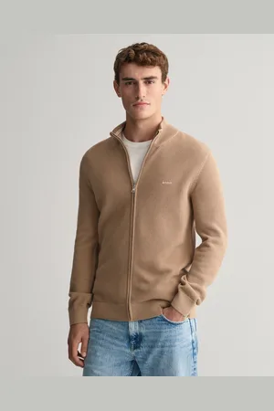 GANT Men Ritsvest van katoenpiqué (M)