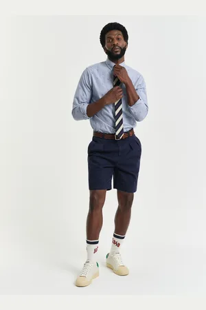 GANT Men Relaxed Fit chinoshort van katoenkeper (46)