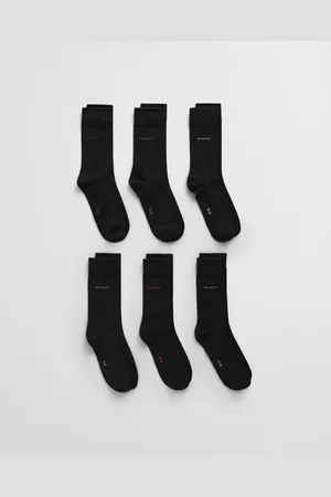 GANT Men Set van 6 paar zachte katoenen sokken (40-42)