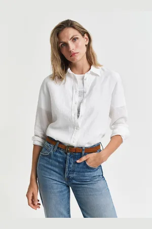 GANT Women Regular Fit linnen overhemd (34)