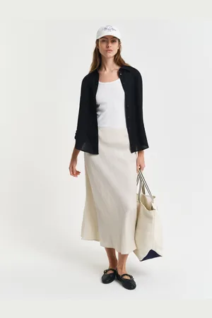 GANT Women Rok van linnenmix (34)