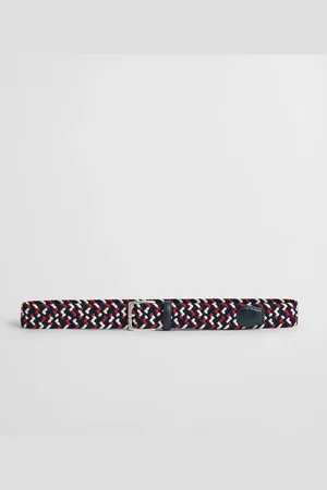 GANT Men Gevlochten elastische riem met verschillende kleuren (80/32)