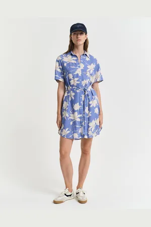 GANT Women Linnen overhemdjurk met bloemenprint (34)