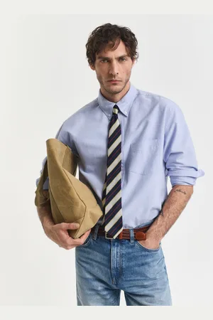 GANT Men Relaxed Fit Heritage Oxford-overhemd (S)