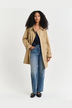 GANT Women Katoenen trenchcoat (XS)