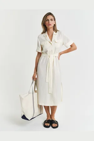 GANT Women Regular Fit jurk met zakken (34)