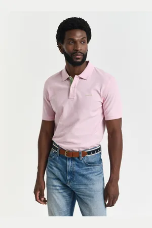 GANT Men Piqué poloshirt met contrasterend detail (S)