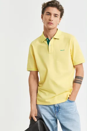GANT Men Piqué poloshirt met contrasterend detail (S)